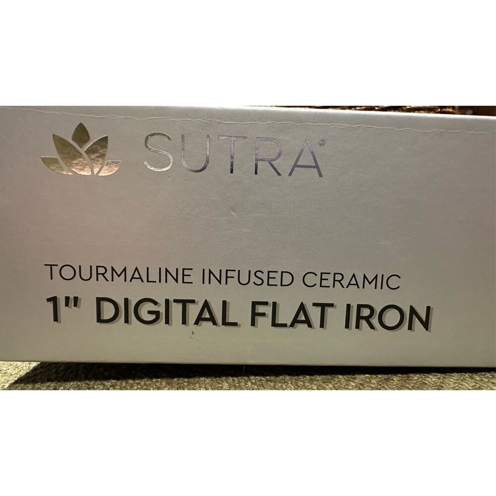 Sutra Digital Flat Iron 1"   Tourmaline Infused Ceramic - Picture 4 of 6